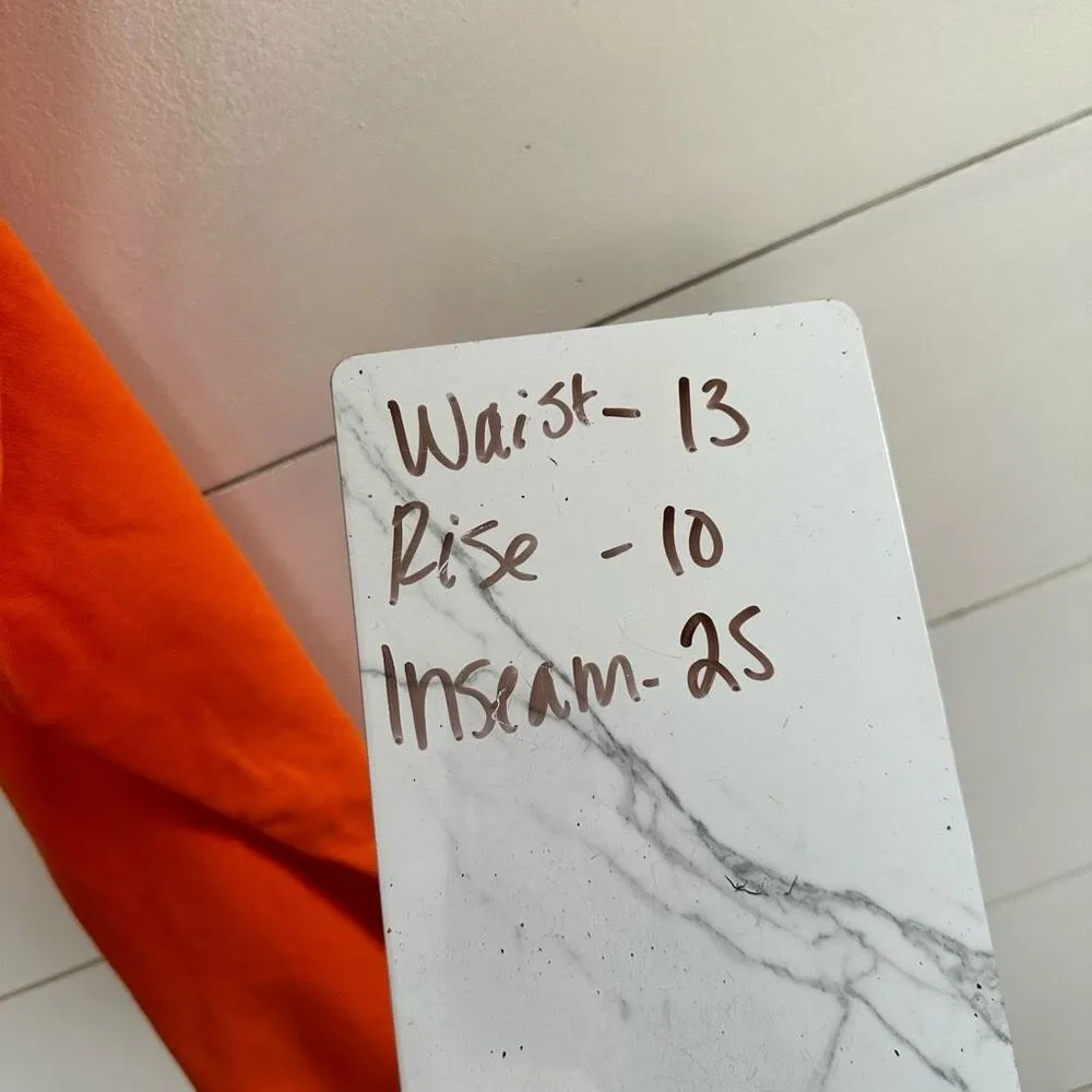 Loft Outlet Women’s Small Orange Cuffed Jogger Pants - Image 3