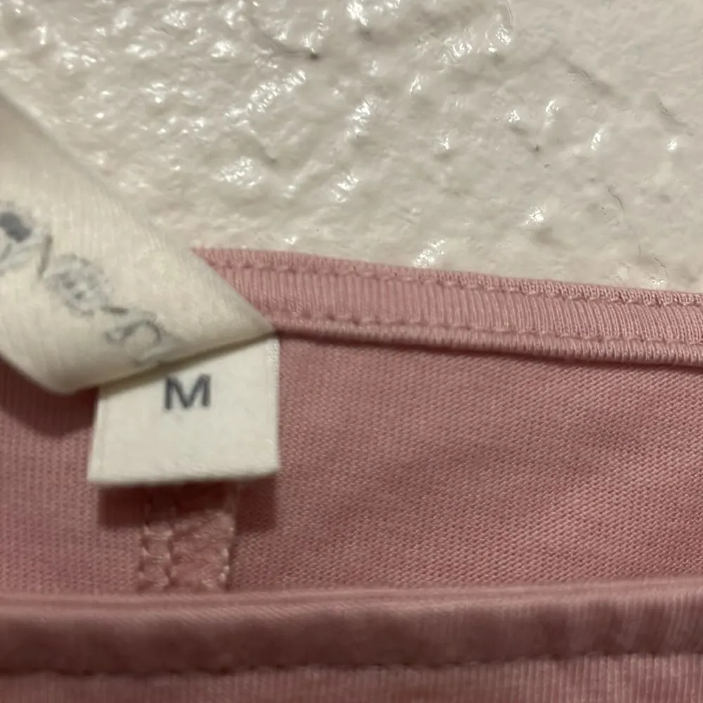 NAP‎ Loungewear Square Neck Puff Sleeve Midi Dress in Pink Size Medium - Image 11