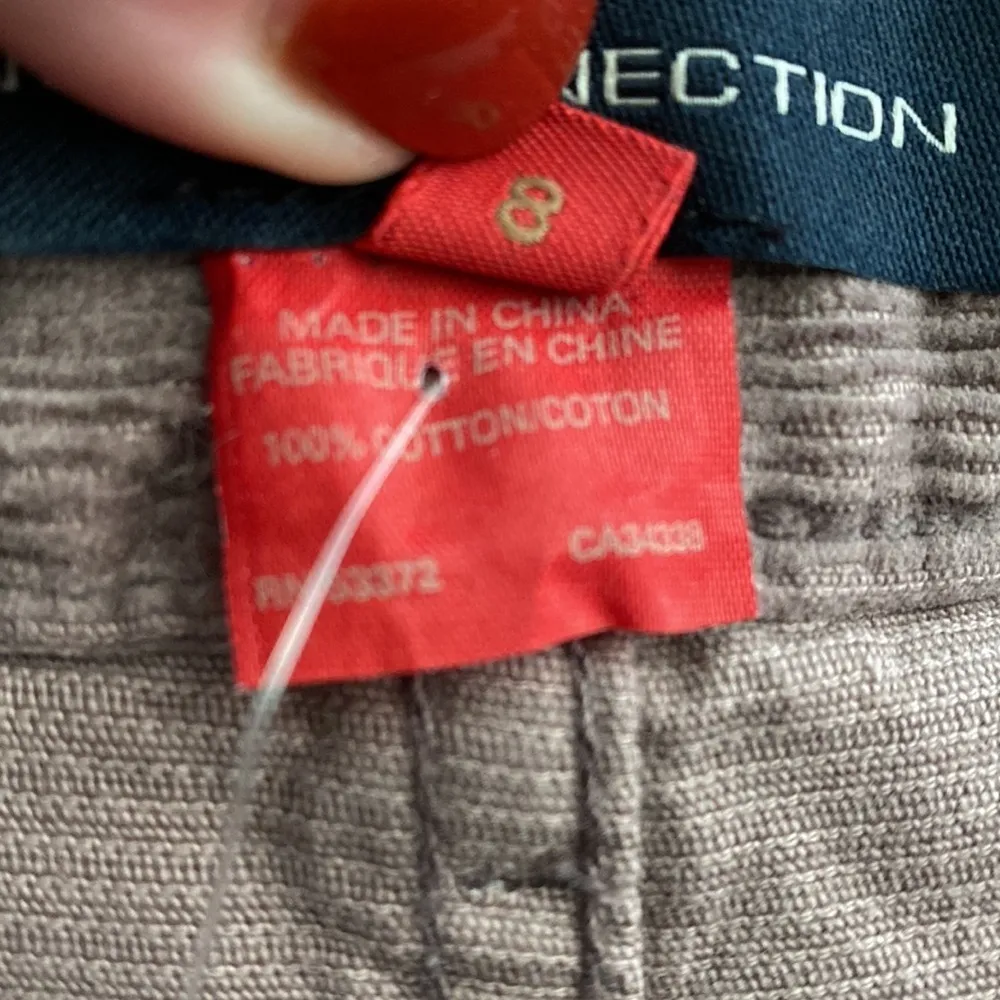 French Connection NEW Women's Size 8 Corduroy Brown Skirt New with tag - Image 6