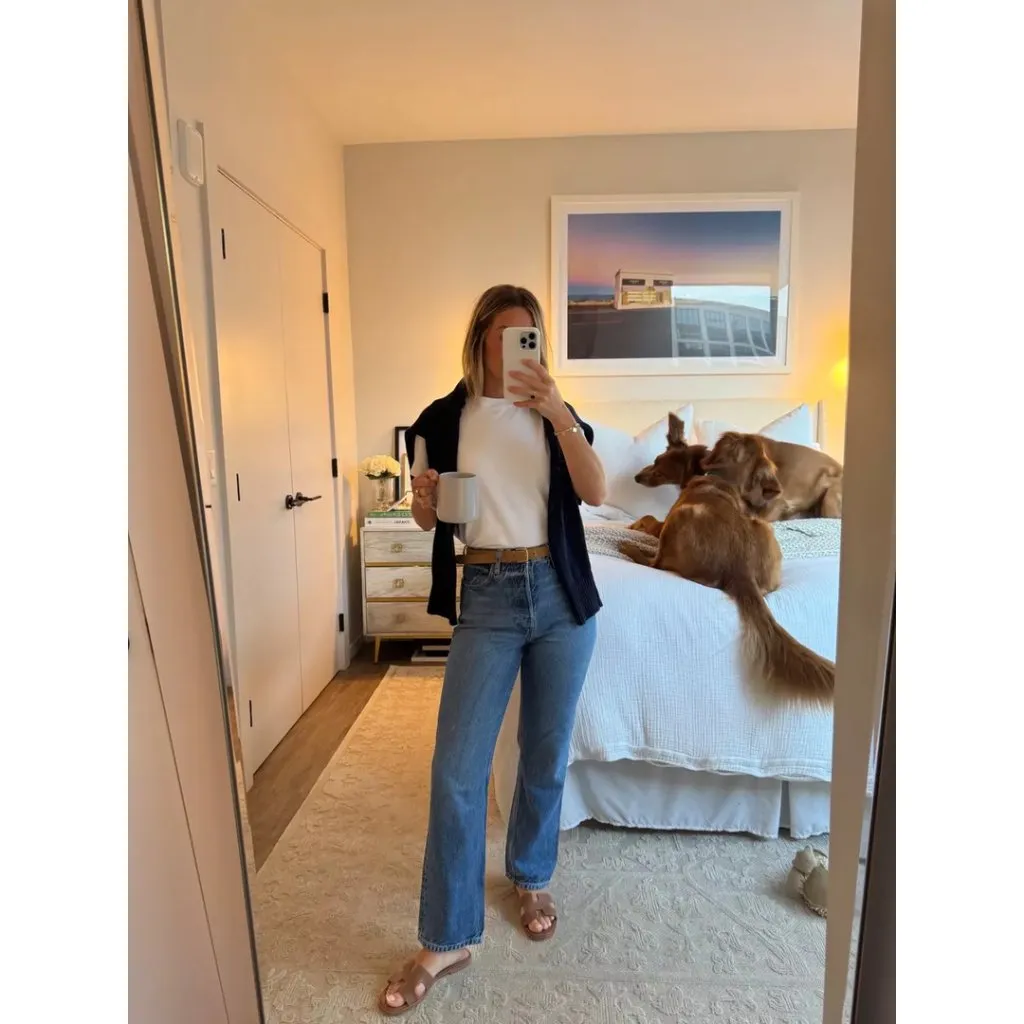 REFORMATION Cynthia High Waist Relaxed Jeans in Wash Colorado Size US 29 - Image 2