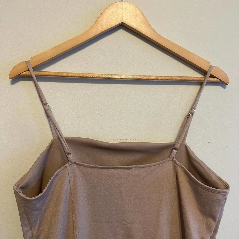 Forever 21 Nude Body Con Spaghetti Strap Dress Size 2X - Image 3