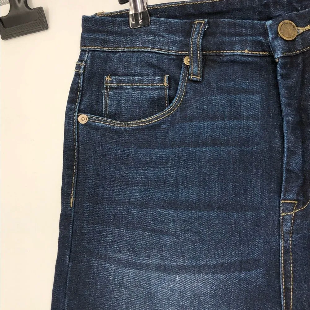 BlankNYC Crybaby Dark Denim High Rise Skinny Jeans size 30 - Image 4