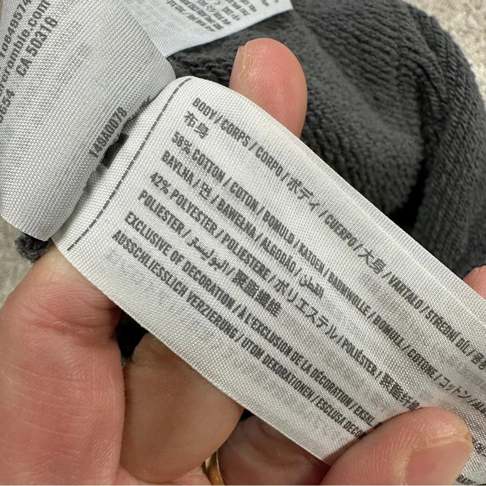 Abercrombie & Fitch Cheetah Animal Print Paperbag Cloud Sweat Shorts Size XS - Image 7