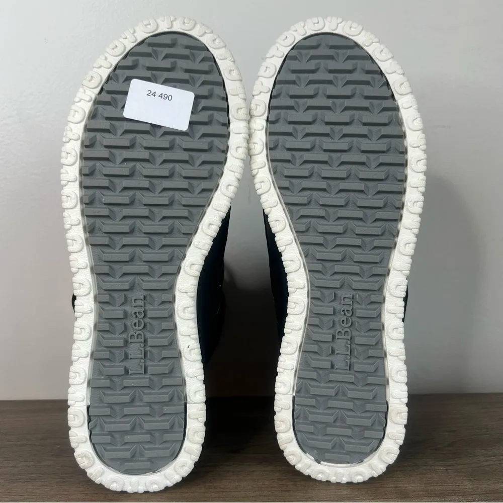 L.L. Bean Ultralight Quilted Insulated Women's Lace Up Boot Size 10 SKU#24490 Black - Image 10