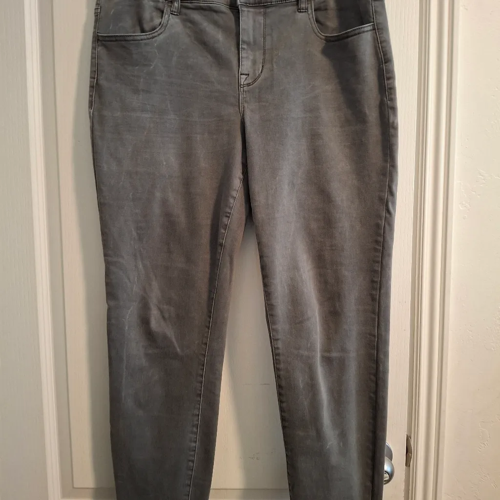 Maurices Sz 14W Short Women's Gray Jeans - Image 9