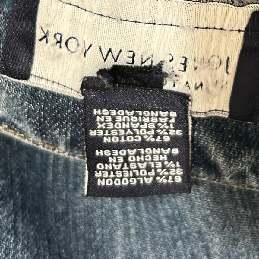 Jones New York Signature Womens Denim A Line Skirt 16W Blue Stretch Western - Image 7