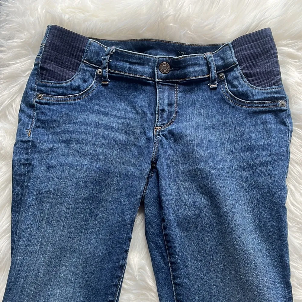 Gap maternity stretch flare jeans - Image 3
