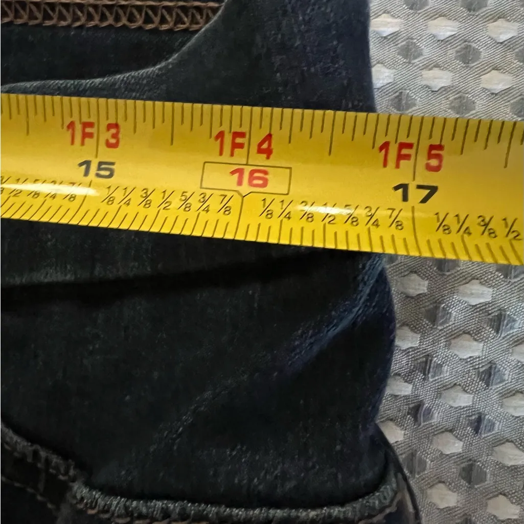 Kim Rogers Women's Deep Indigo Tummy Control Straight Leg Jeans Size 14 - Image 6