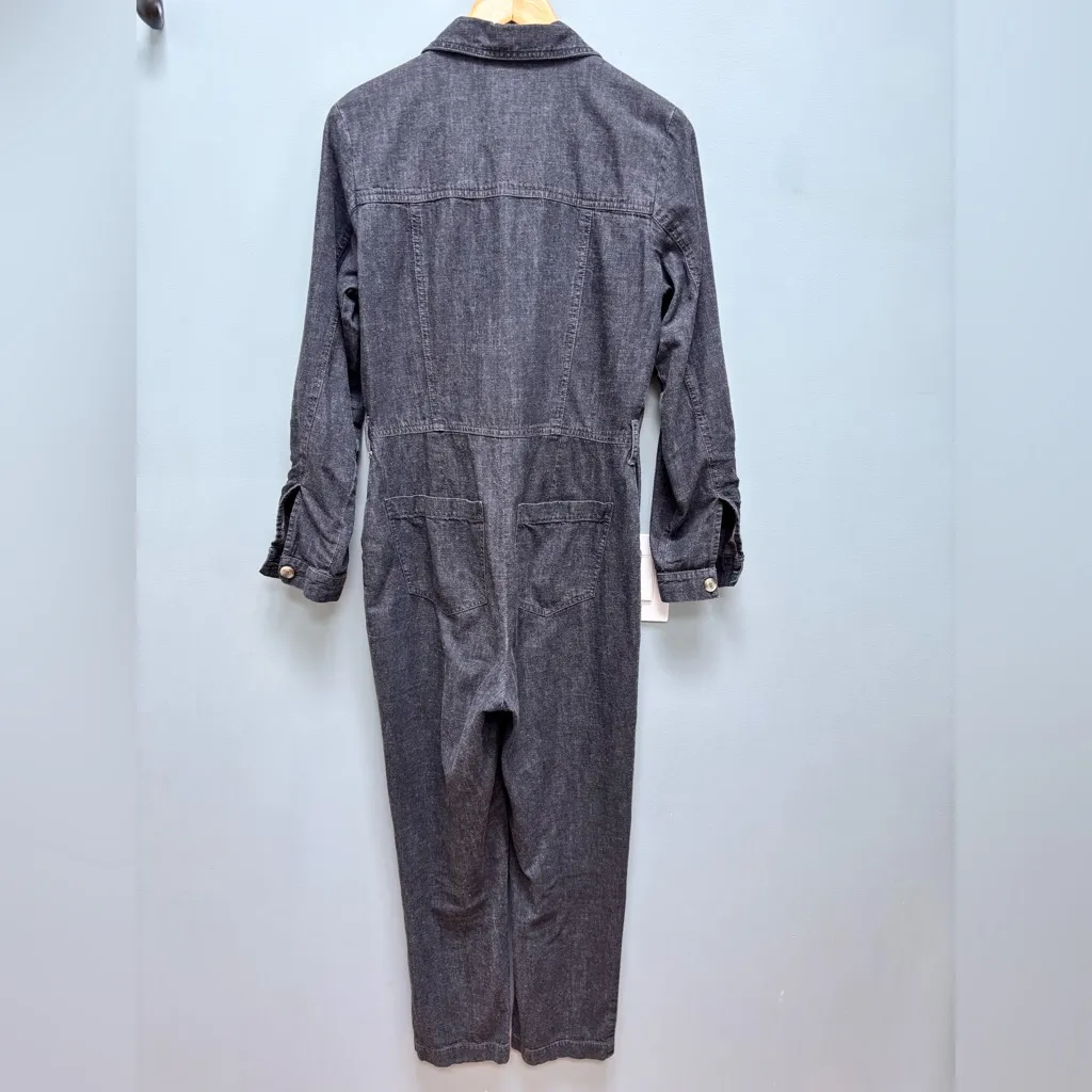 Lipsy Painter’s Coverall Jumpsuit S Black - Image 8