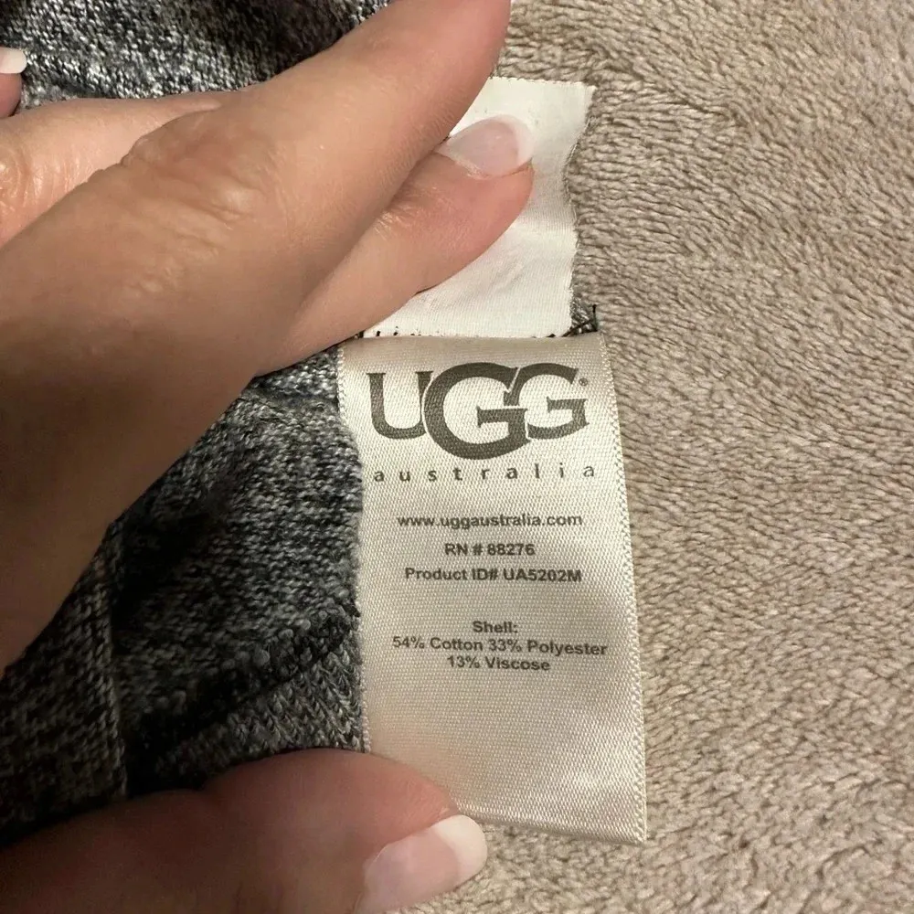 UGG  Australia Hoodie Size Small Gray Casual Sweatshirt Pullover - Image 8