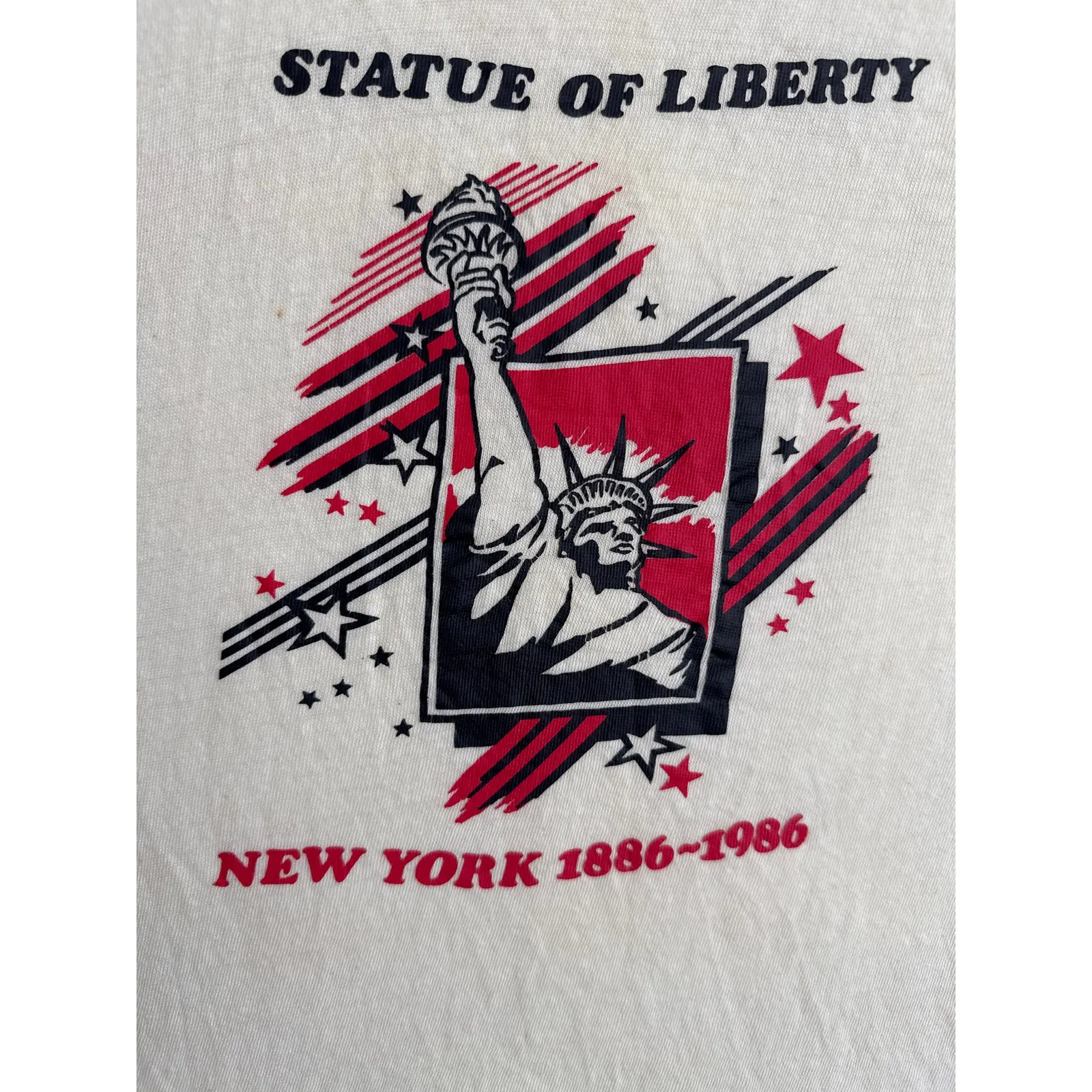 Vintage 1986 Statue of Liberty Centennial T - Image 10