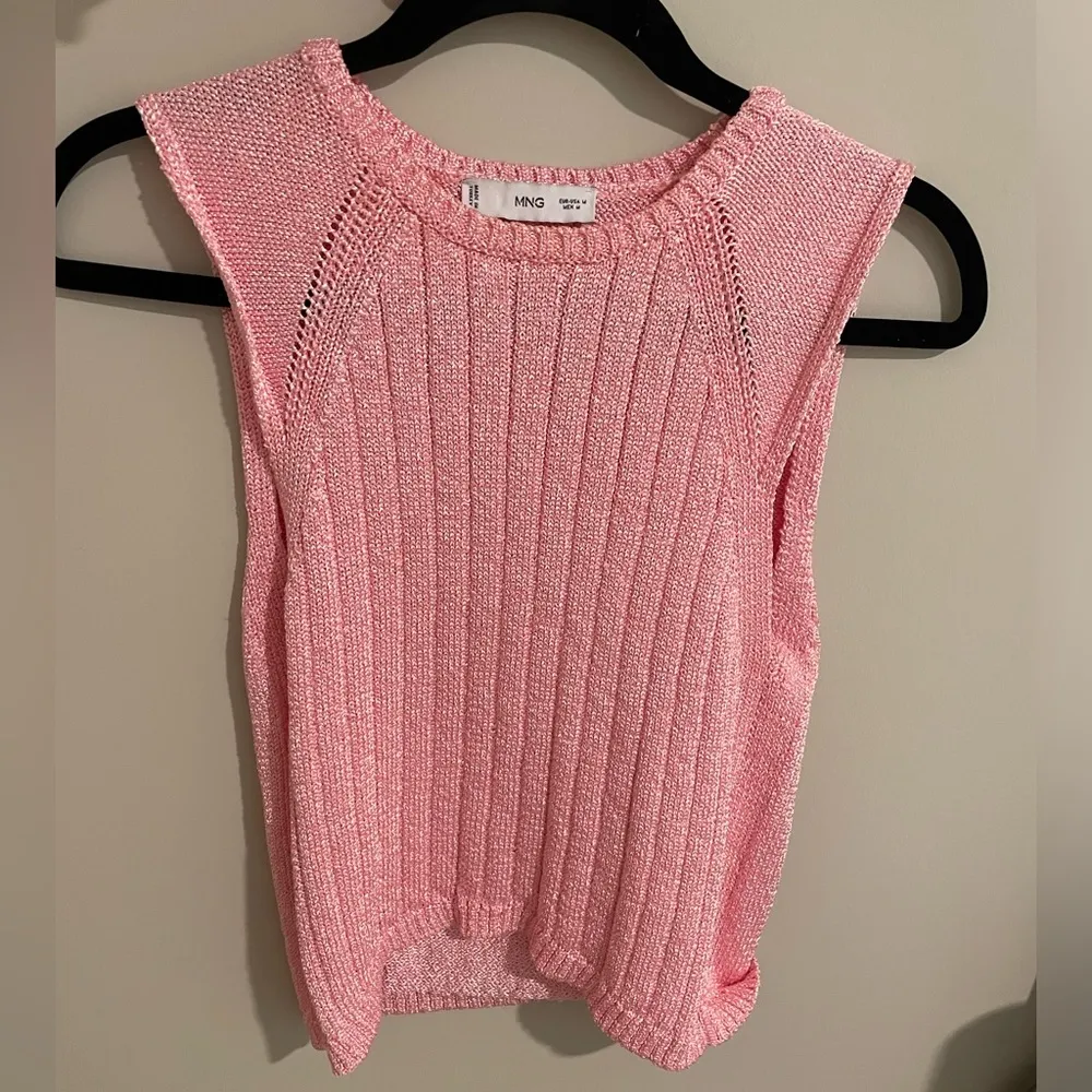 MANGO ribbed knit top - Image 2