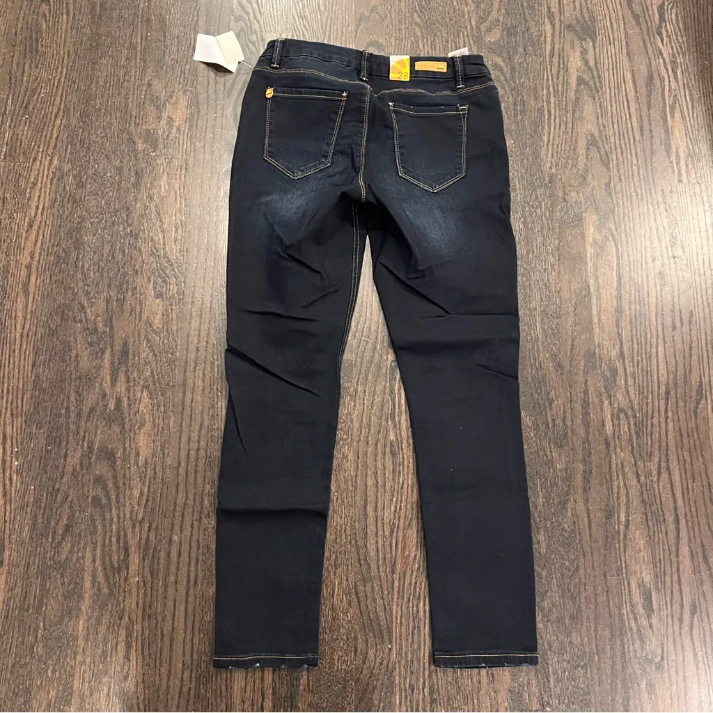 C&C California Women's Dark Wash Straight Leg Jeans - Image 11