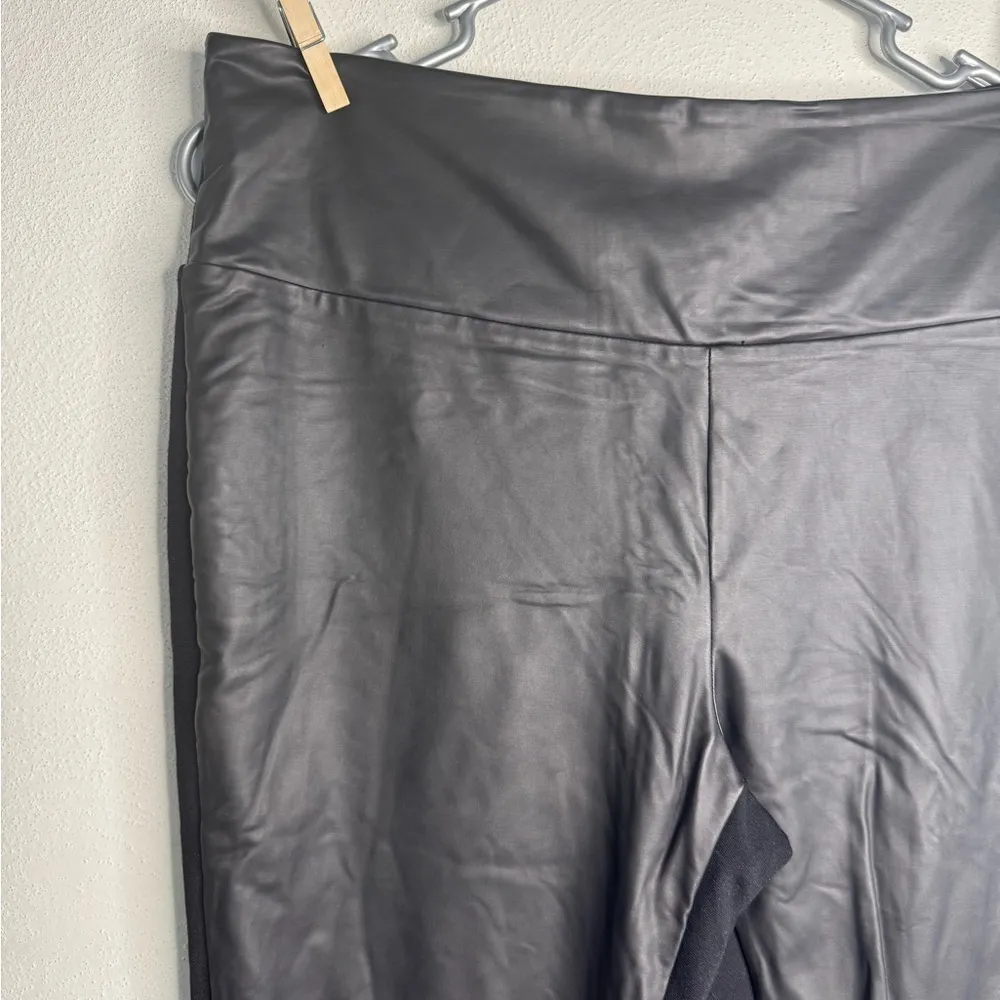 Stella And Dot Faux Leather Leggings in Black - Image 5