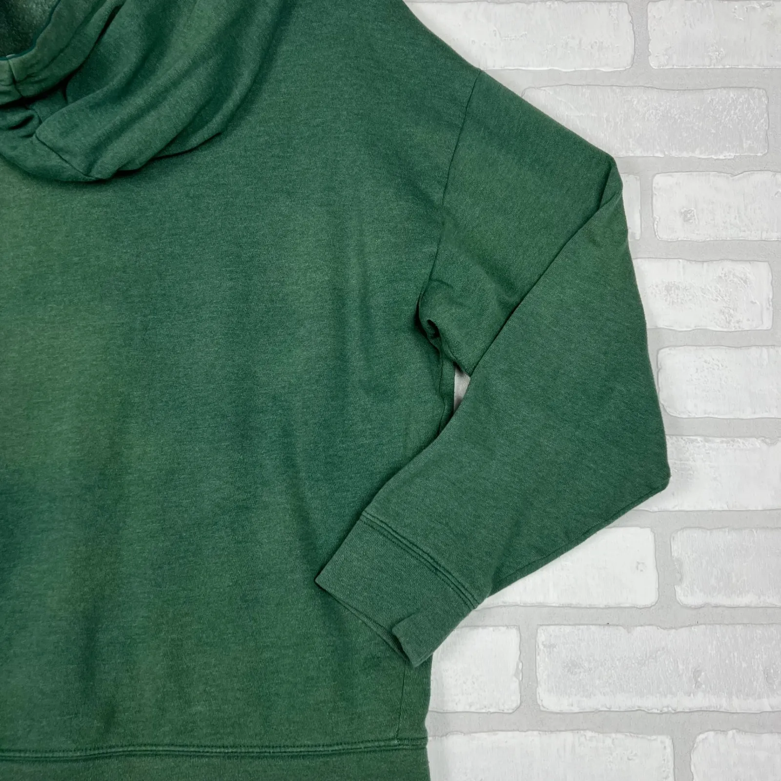 PINK Victoria's Secret Bison‎ North Dakota Green Pullover Hoodie - Women's - Image 9