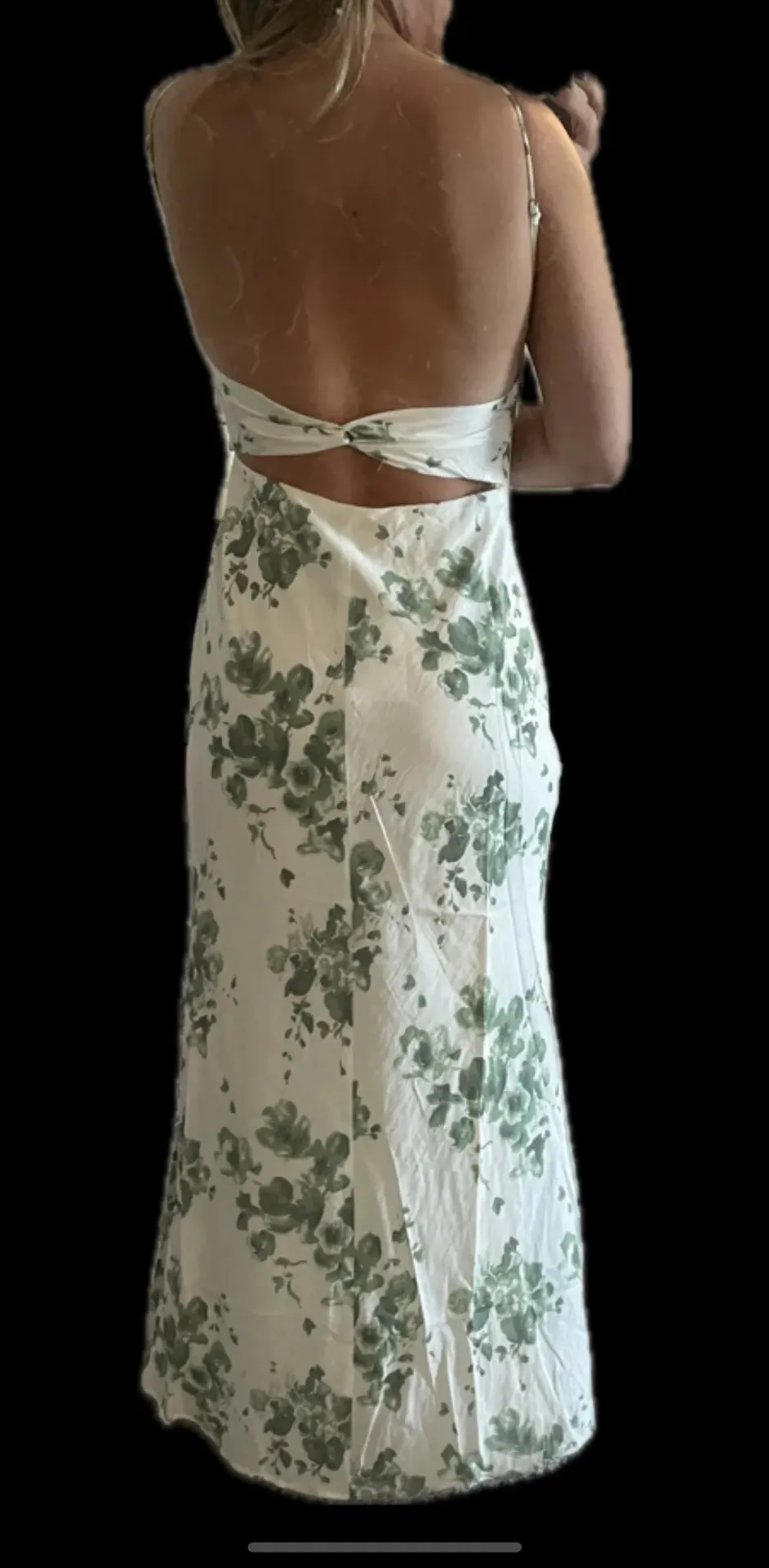 Billy J Margie Floral Dress Multi Size 6 - Image 4