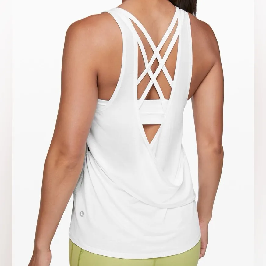 Lululemon Tank Top with Built-in Bra - Image 2