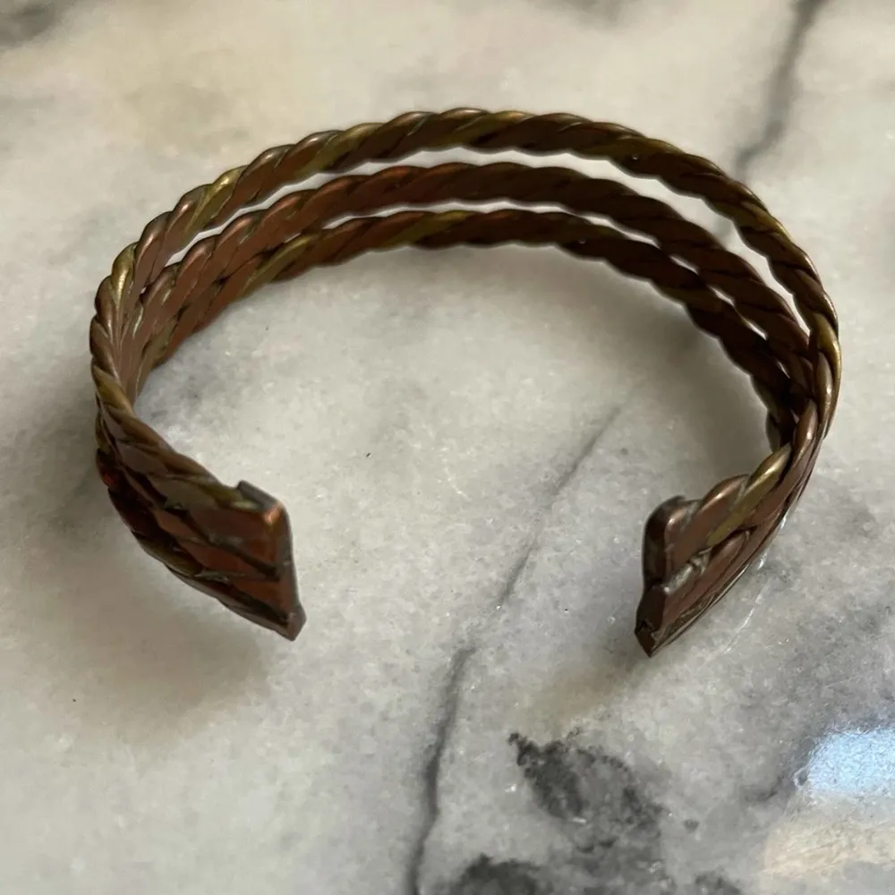 Brass Cuff Bracelets - Image 7