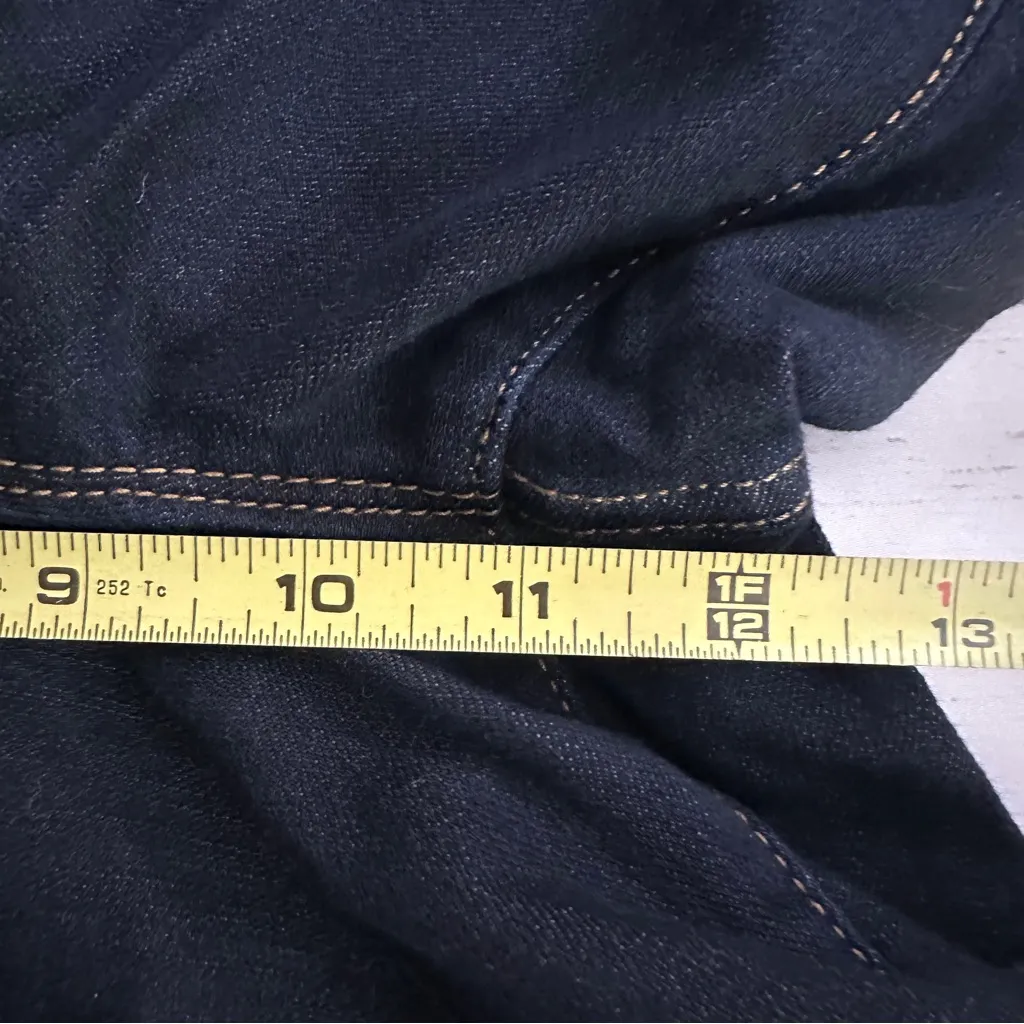 Sonoma Curvy Straight Blue Jeans Womens 16 L Long Blue Denim Mid Rise New Size undefined - Image 14