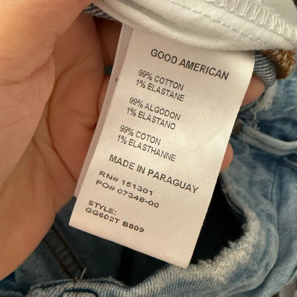 Good American Women’s 6/28 Good Girlfriend Weekender Jeans Distressed - Image 5