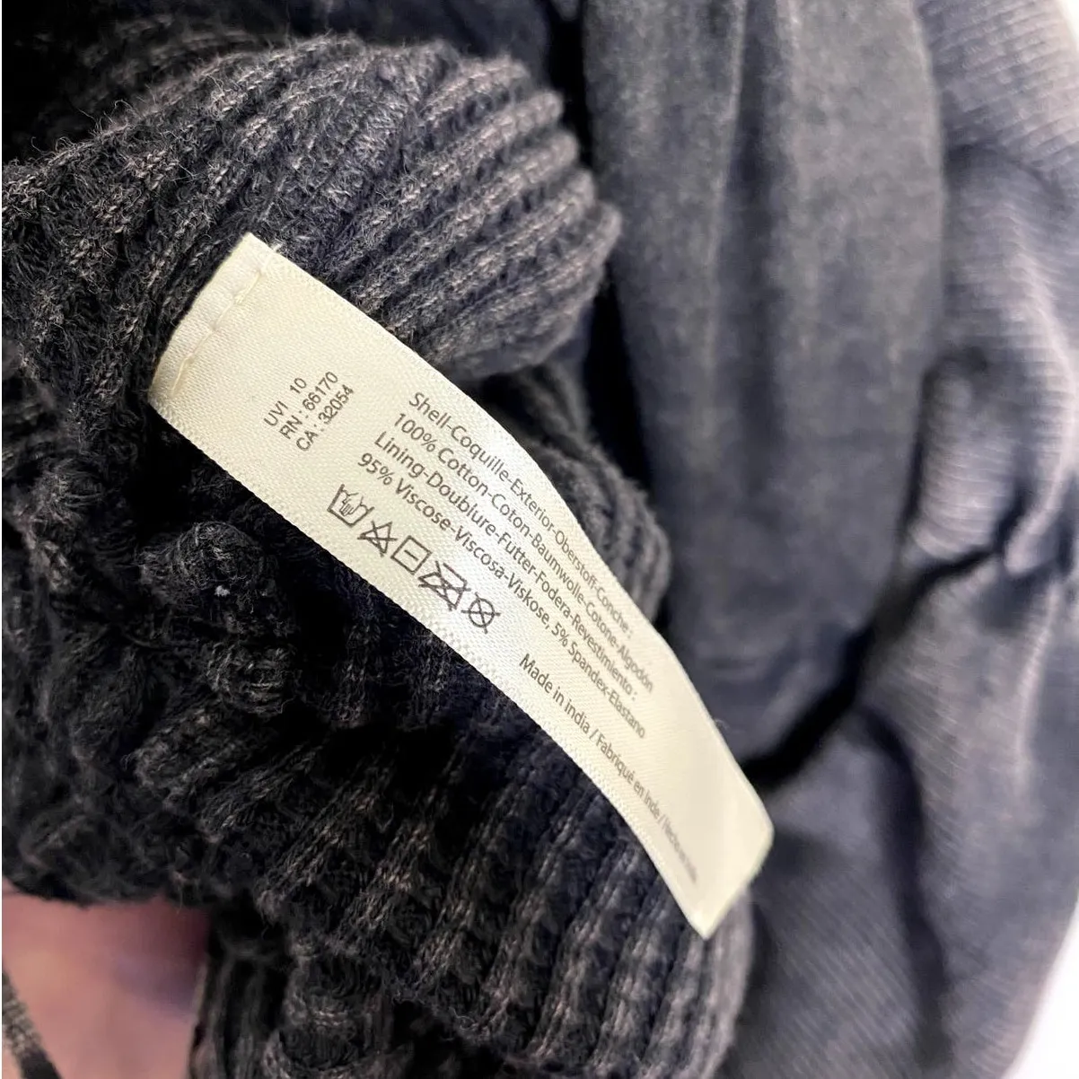 Free People FP One Katya Sleeveless Thermal Bodycon Mini Dress Ruched Medium - Image 9