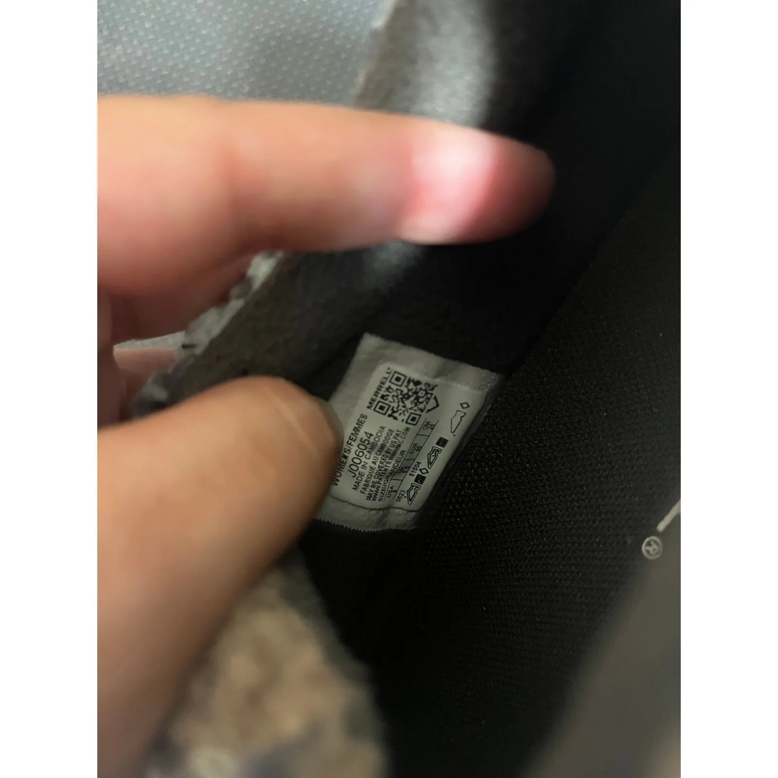 Merrell Womens Jungle Moc‎ Snug Beluga Multicolored Sherpa Slip On Shoes Size 9 - Image 4