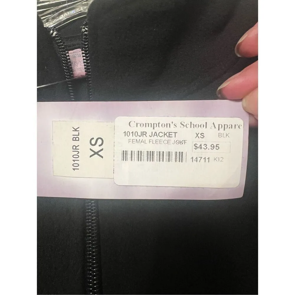 Elderado Black Fleece Jacket Sz XS Junior NWT Black - Image 3