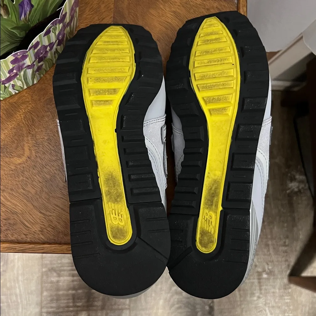 Figs x New Balance 996 Gray and Burgundy Sneakers Size 8 - Image 6