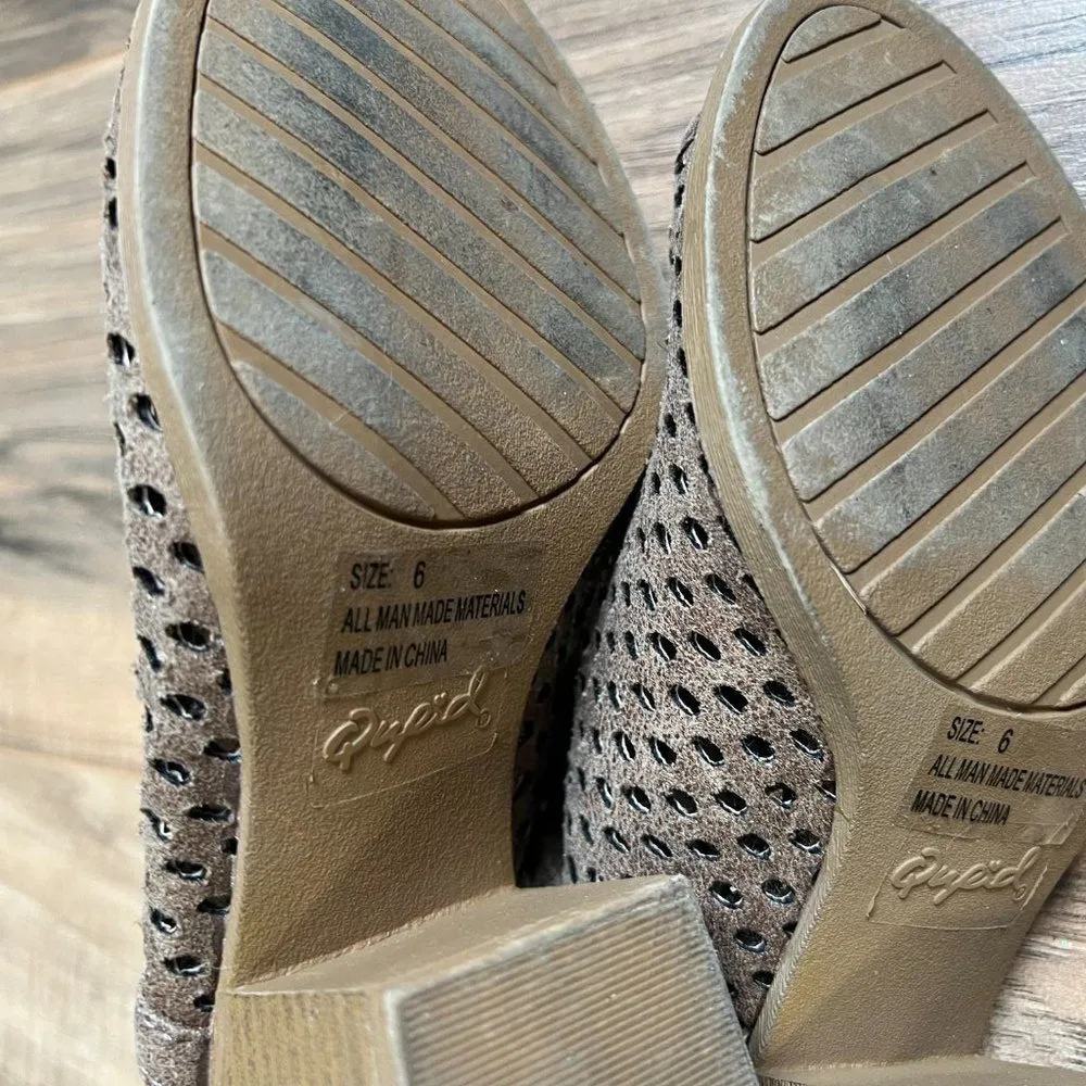 Qupid peep toe shoes 6 - Image 4