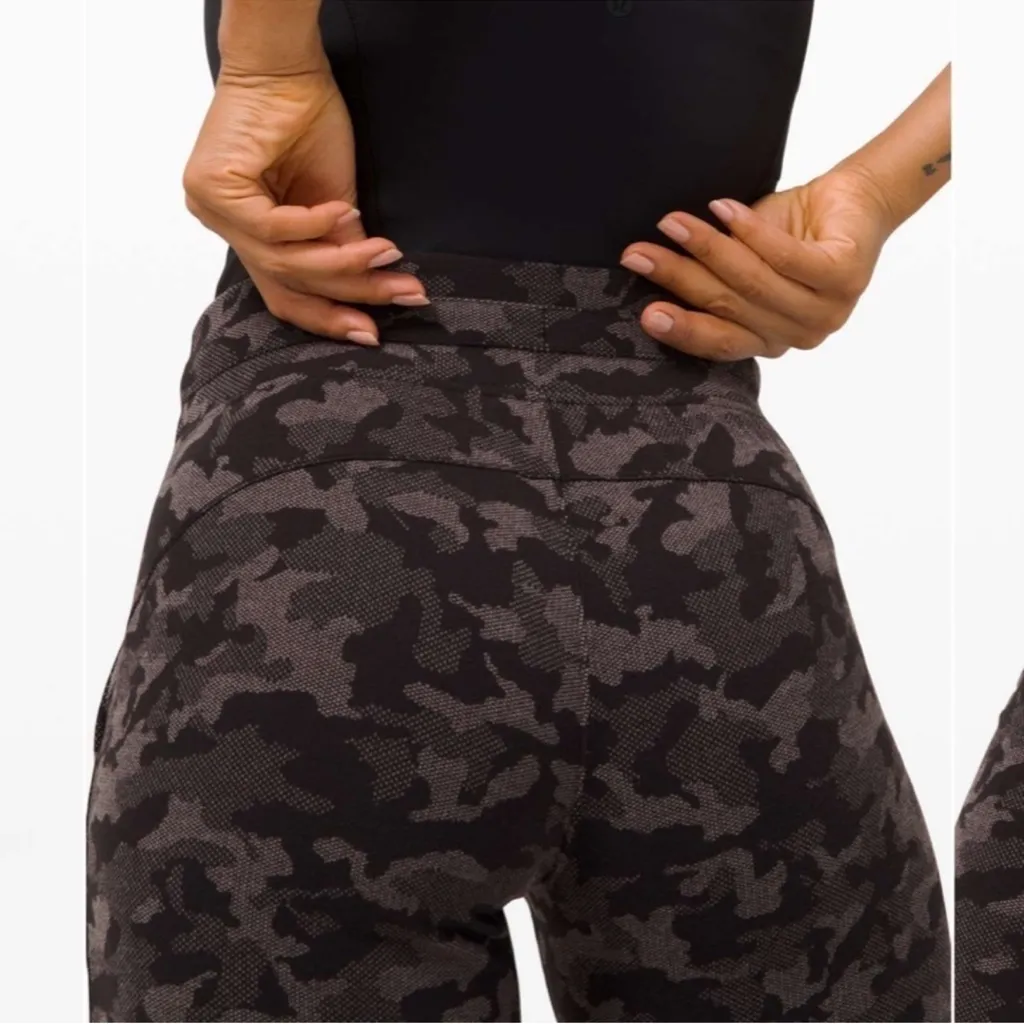 Lululemon Ready to Rulu Jogger Heritage Camo Jacquard Black Lunar Rock size 6 - Image 3