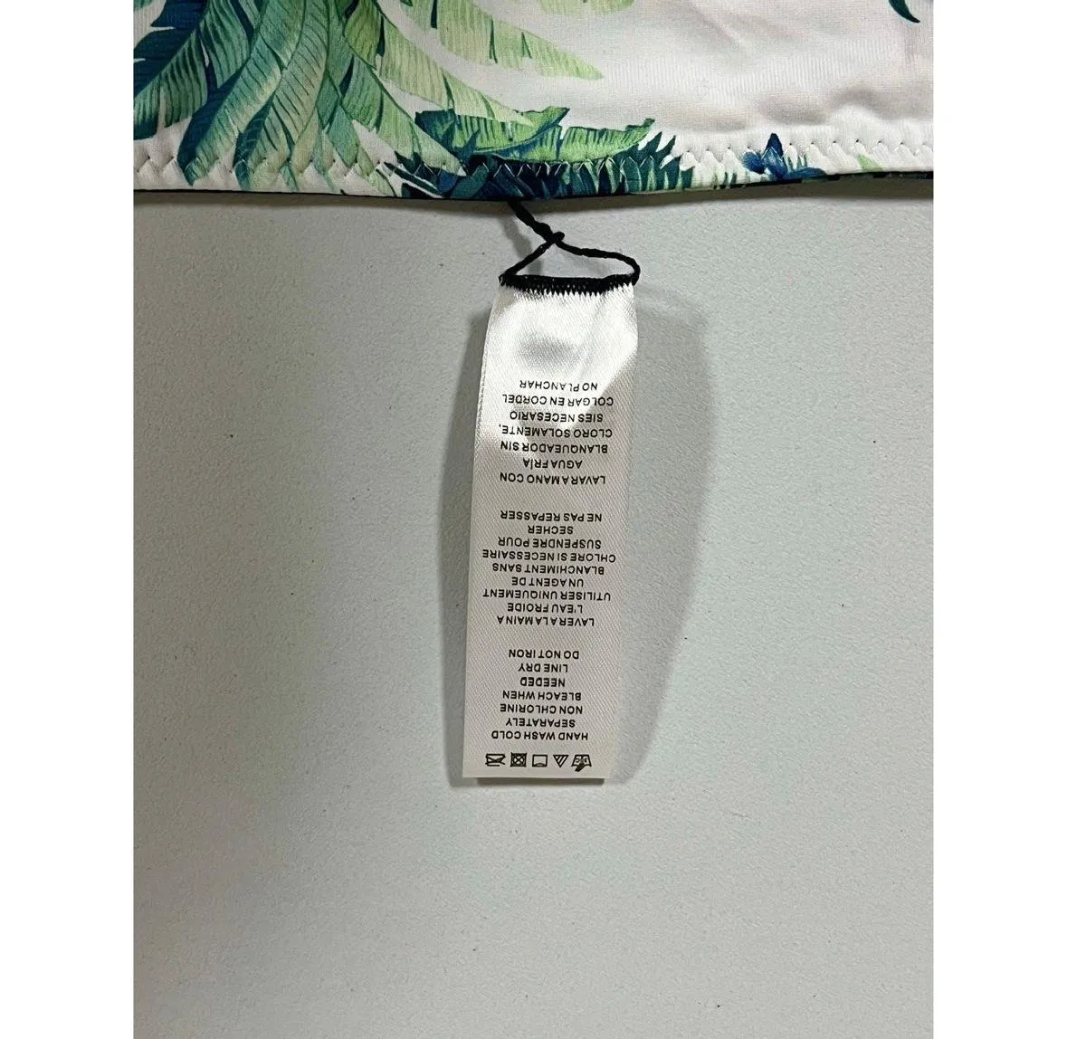 Palm Tree Reversible Bikini Bottoms Size S 💙🌴✨ - Image 8