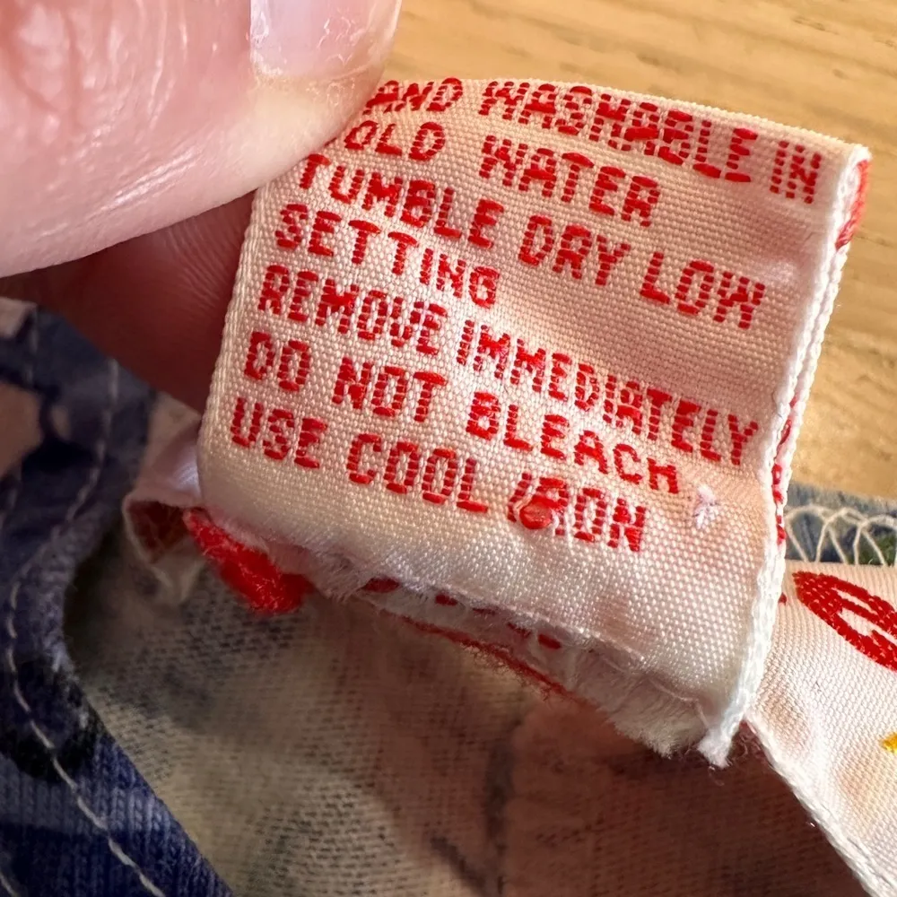 Energize by currants vintage floral sleeveless cotton romper size medium - Image 3