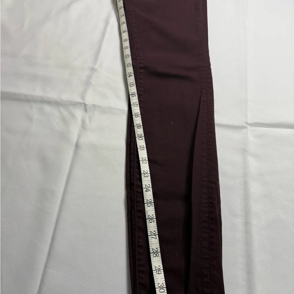 Articles Of Society Burgundy Skinny Jeans - Image 4