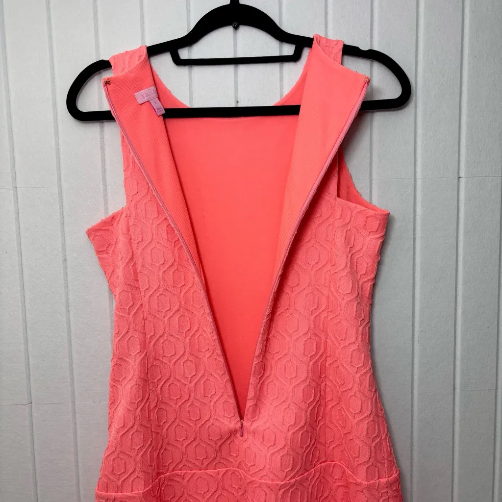 Lilly Pulitzer Womens Pink Drop Waist Kent Sleeveless Dress Size S‎ - Image 5