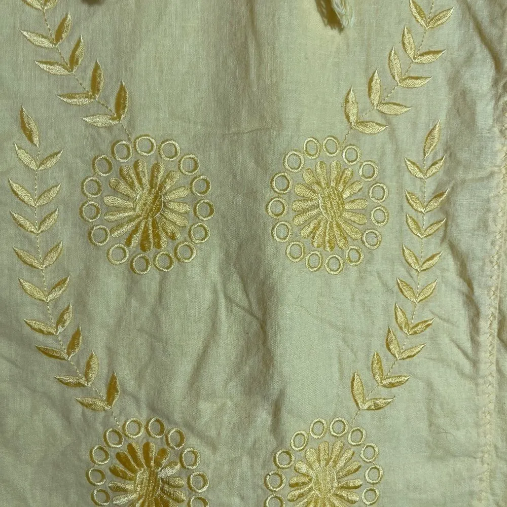 Bill Blass Linen‎ Blend Top - Image 4