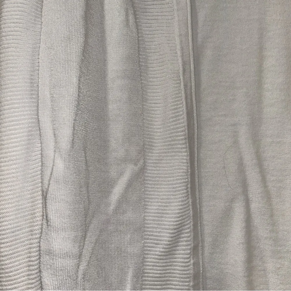 JM Collection White Cardigan Women’s Medium - Image 5