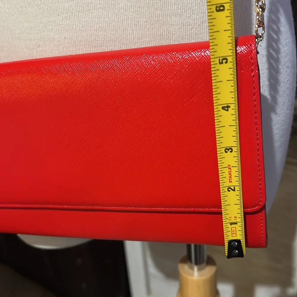Nordstrom  red Crossbody purse clutch - Image 13