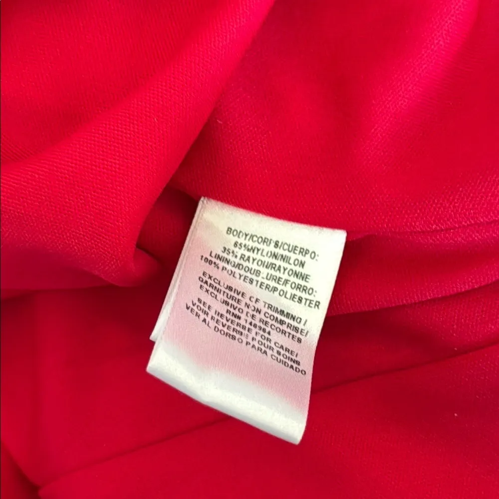 Julia Jordan Red Ruffled Mini Dress - Image 13