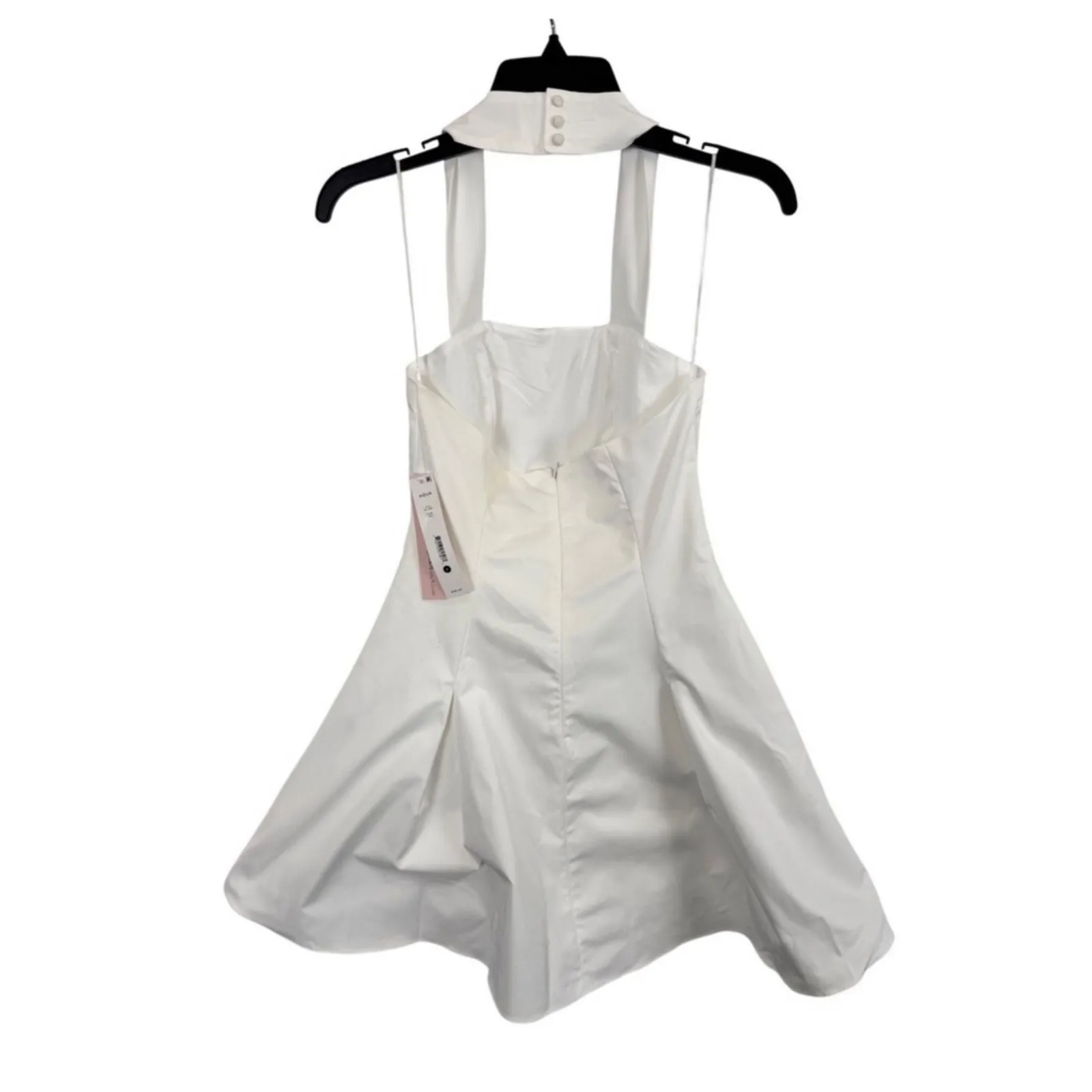 Aqua‎ White Halter Neck Sleeveless Mini Dress Cocktail Party - Image 3