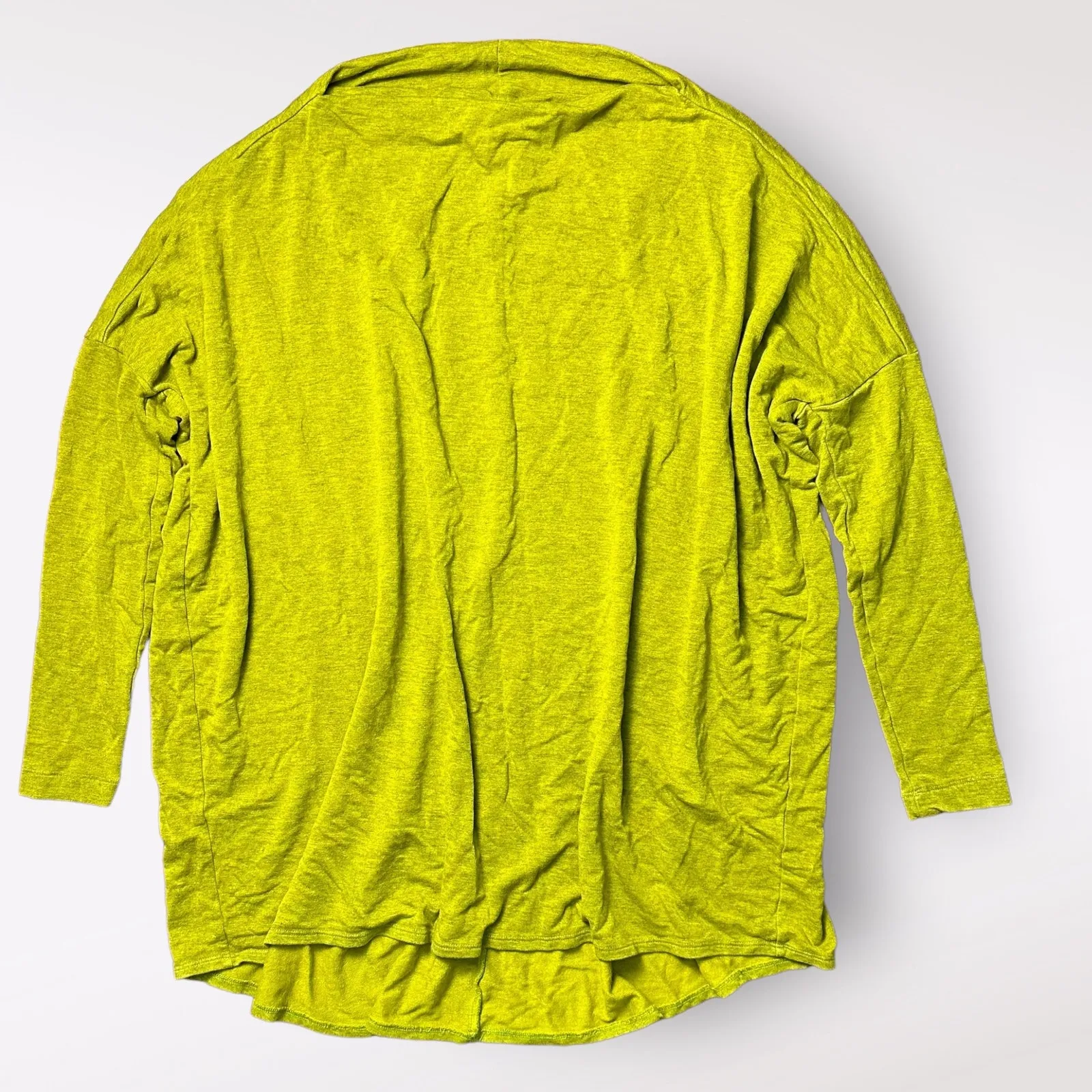 Bryn Walker Dimitri Boat Neck Green Lagenlook Tunic Top Size XXS‎ - Image 2