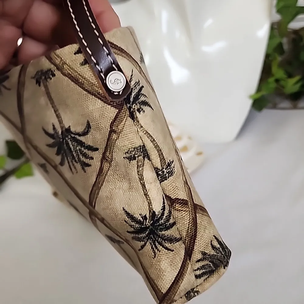 Fossil Palm Tree and Bamboo Design Small Shoulder Bag - Image 4