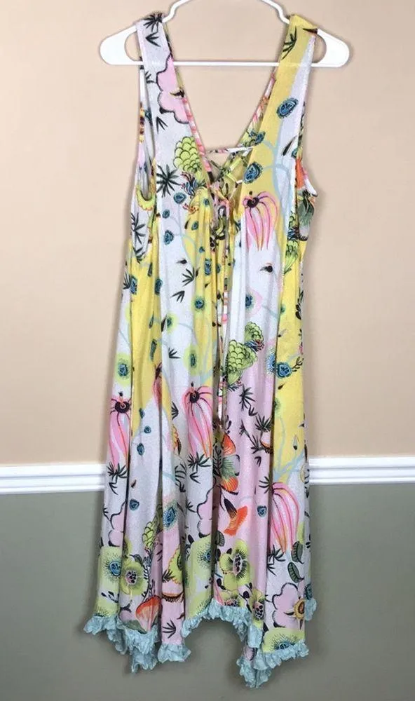 Anthropologie Women’s Margaux Floral Multi-Color Print Sleep Loungewear Dress - Image 5