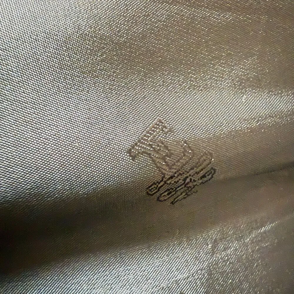 ESCADA | 80s Vintage Wool Silk Blend Houndstooth Multi Layer Pencil Skirt 42 12 Black - Image 6