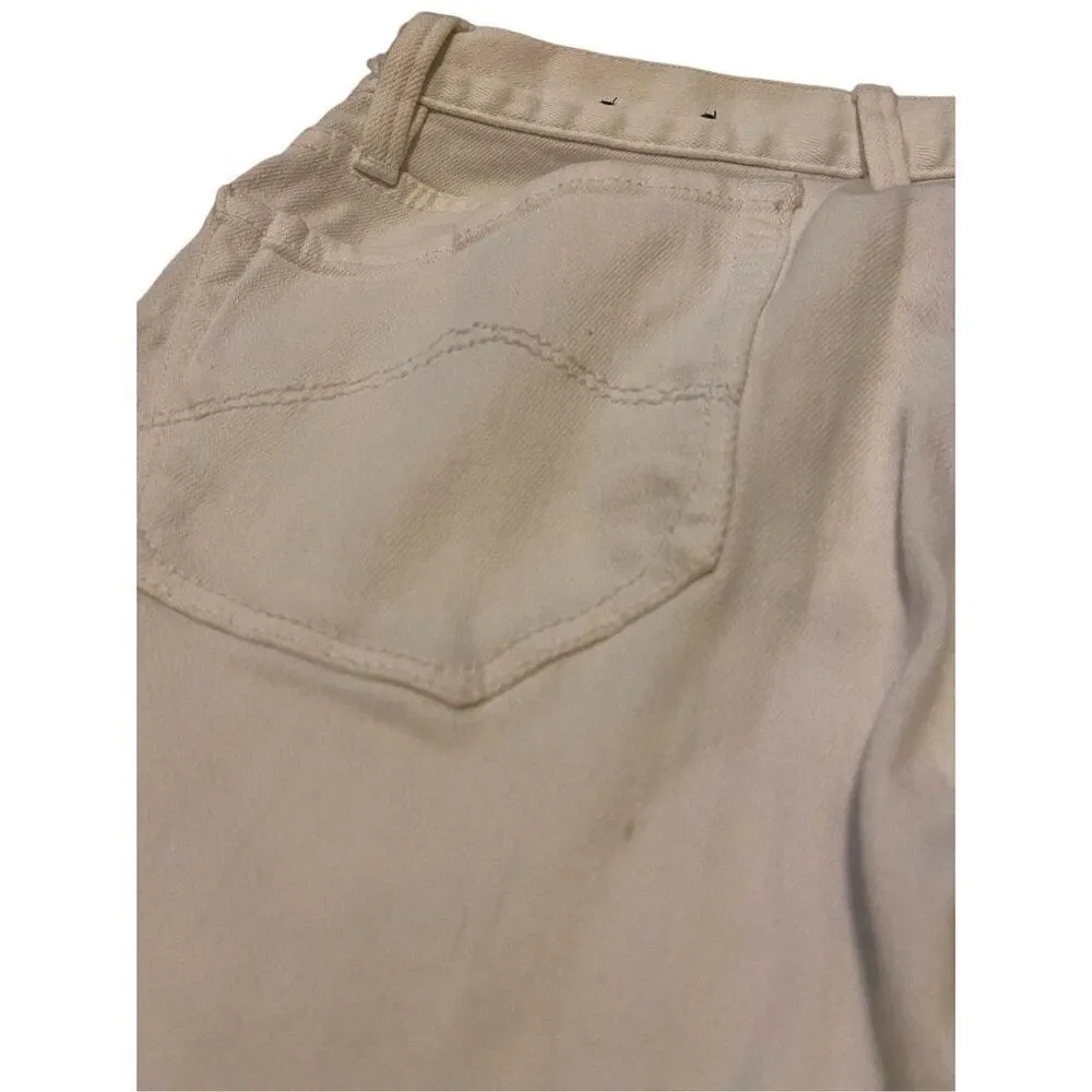 Flawed Armani Exachange Distressed Jeans Skinny Boot Designer Everyday - Image 8