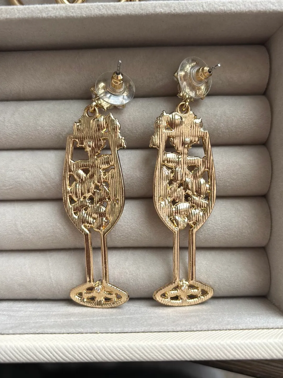 Champagne Earrings - Image 2