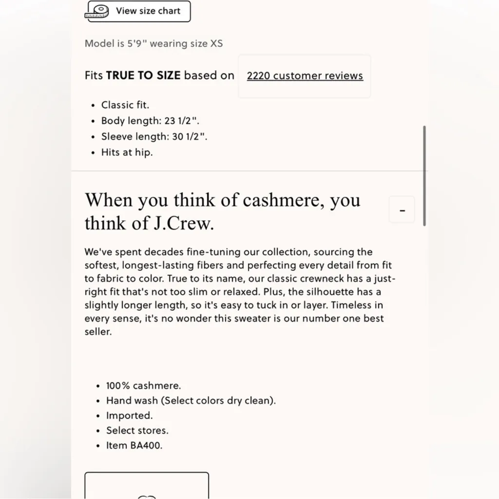 J.Crew Cashmere classic-fit crewneck sweater Radiant Ruby - Image 3