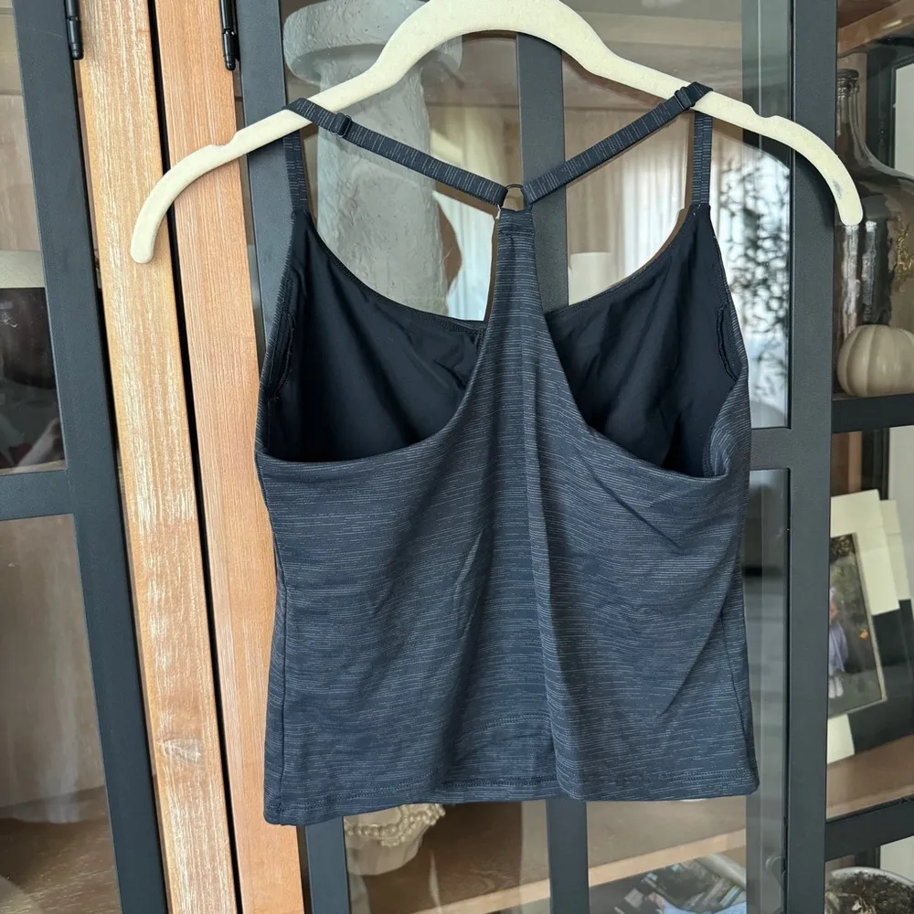 Outdoor voices Techsweat move free tank cropped top sports bra adjustable Y - Image 2