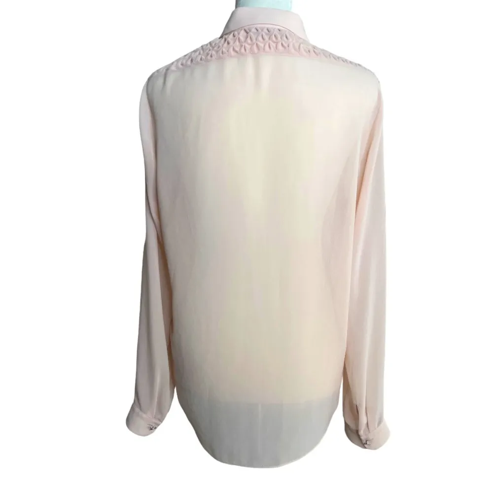 The Kooples blouse button down textured size Xs - Image 6