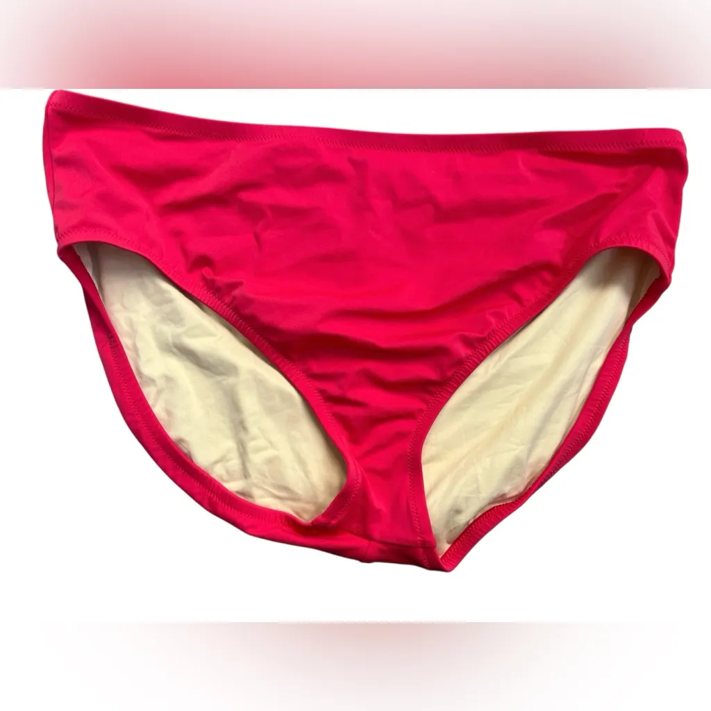 Land’s End Tankini Bikini Set Red Size 18 - Image 2