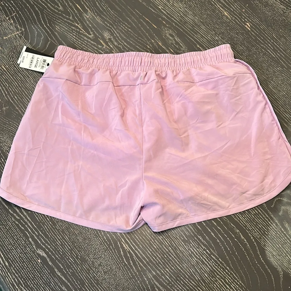 Ideology lightweight light purple shorts with liner NWT size large - Image 2